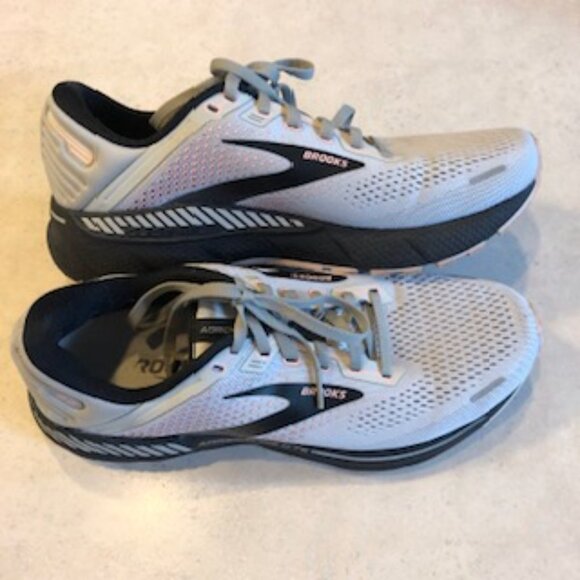 Brooks Adrenaline GTS 22 Running Shoes Women 10 Pink Pearl Medium B Excellent - Picture 4 of 9